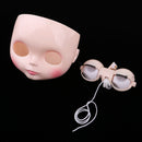 Normal Skin 19 Joints Nude Body & Head Faceplate & Eye Mechanism Doll Set for 12inch RBL Blythe Takara Custom Accessories