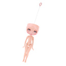 26cm 19 Joint Nude Body Doll & Faceplate & Whole Eye Set for 12inch Takara RBL Neo Blythe Custom DIY Making White