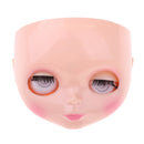 26cm 19 Joint Nude Body Doll & Faceplate & Whole Eye Set for 12inch Takara RBL Neo Blythe Custom DIY Making White