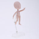 Polyarticular Turnable Nude Doll Body With Display Stand For Obitsu11 Dolls