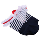 Lovely One-piece Bowknot Swimwear for 18inch American Girl Our Generation Dolls Accessories Blue