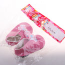 Cute Bowknot Princess Leather Shoes for 18inch American Girl Doll Dress Up Pink