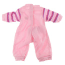 Cute Pink Jumpsuit for 14.5 inch American Girl Baby Doll Dress Up Accessory