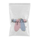 Fashion Doll Clothing Patchwork Jumpsuit for Mellchan Girl Doll Decor Pink & Blue