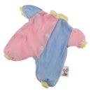 Fashion Doll Clothing Patchwork Jumpsuit for Mellchan Girl Doll Decor Pink & Blue