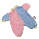 Fashion Doll Clothing Patchwork Jumpsuit for Mellchan Girl Doll Decor Pink & Blue