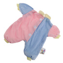 Fashion Doll Clothing Patchwork Jumpsuit for Mellchan Girl Doll Decor Pink & Blue