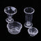 1/12 Dollhouse Miniature Tableware Clear Wine Glass Cups Set Kitchen Accessories Decor 11 Pieces