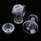 1/12 Dollhouse Miniature Tableware Clear Wine Glass Cups Set Kitchen Accessories Decor 11 Pieces
