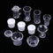 1/12 Dollhouse Miniature Tableware Clear Wine Glass Cups Set Kitchen Accessories Decor 11 Pieces