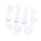 1/12 Dollhouse Miniature Tableware Clear Wine Glass Cups Set Kitchen Accessories Decor 11 Pieces