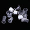 1/12 Dollhouse Miniature Tableware Clear Wine Glass Cups Set Kitchen Accessories Decor 11 Pieces