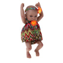 Huggable 27cm Real Life Silicone Baby Girl Doll Newborn Infant Doll Toys