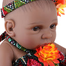 Huggable 27cm Real Life Silicone Baby Girl Doll Newborn Infant Doll Toys