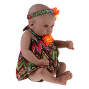 Huggable 27cm Real Life Silicone Baby Girl Doll Newborn Infant Doll Toys