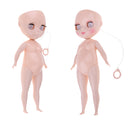 High Quality Fat Ferrite Nude Body Doll Head Faceplate Kit for 12inch RBL Blythe Takara Custom DIY Making Accessory