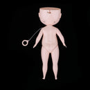 High Quality Fat Ferrite Nude Body Doll Head Faceplate Kit for 12inch RBL Blythe Takara Custom DIY Making Accessory