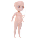 High Quality Fat Ferrite Nude Body Doll Head Faceplate Kit for 12inch RBL Blythe Takara Custom DIY Making Accessory