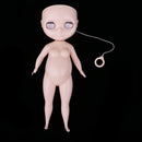 High Quality Fat Ferrite Nude Body Doll Head Faceplate Kit for 12inch RBL Blythe Takara Custom DIY Making Accessory