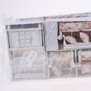 8 Items 1/12 Dollhouse Miniature Furniture Sofa Bookcase Cabinet Model Kits