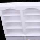 8 Items 1/12 Dollhouse Miniature Furniture Sofa Bookcase Cabinet Model Kits