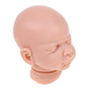 22inch Unpainted Reborn Kits Baby Doll with Head 3/4 Arms Legs Soft Silicone Newborn Baby Doll DIY Making Normal Skin