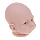 Handmade DIY 22inch Reborn Silicone Kits Full Limb Mold Blank Baby Doll with Head 3/4 Arms Full Legs Kit Birthday Gift