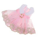 Sweet Doll Clothes Summer Short Skirt for 14inch American Girl Toys Accessories Pink