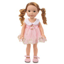 Sweet Doll Clothes Summer Short Skirt for 14inch American Girl Toys Accessories Pink