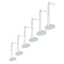 6 Set Adjustable 3-13inch Display Holder Doll Bear Toy Stand for Hot Toys Figures Accessories