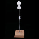 Adjustable 1/4 Display Holder Clothes Small Female Body Stand For BJD MSD Dolls Window Display