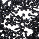 300 Pieces Plastic Safety Screw Eyes 8mm for Teddy Bear Animals Toy Doll DIY Making Supplies