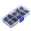130 Pieces 8-16mm Plastic Safety Noses For Teddy Bear Doll Animal Puppet Toys Crafts DIY Making Collections