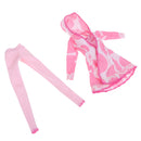 Handmade Pink Jacket Trousers Outfit for 12inch Blythe Azone 1/6 Obitsu Dolls Clothing Accessories
