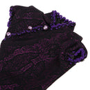 Adorable Purple Chinese Cheongsam Clothes for 1/6 Obitsu 12inch Blythe Pullip Doll Party Outfit