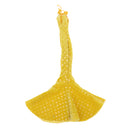 Adorable Yellow Fishtail Town Clothes for 1/6 Obitsu 12inch Blythe Pullip Doll Full Dress Party Outfit