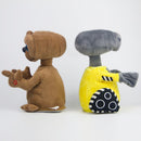 Brown Electric Plush Alien Extraterrestrial Doll Kid's Toys Creative Gifts