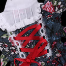 Elegant Handmade Princess Dress For 60 cm Night Lolita Doll Floral Dress Clothes
