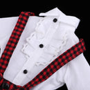 Elegant Doll Suspender Trousers Gown Suit for Night Lolita Doll Clothes Accessories