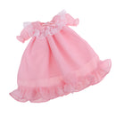 Lovely Pink Doll Dress Skirt for 60cm Night Lolita Doll Clothes Accessories