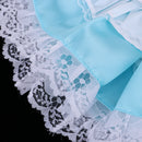 Lace Braces Skirt with Mini Sleeves and Bowknot for 60cm Night Lolita Dolls