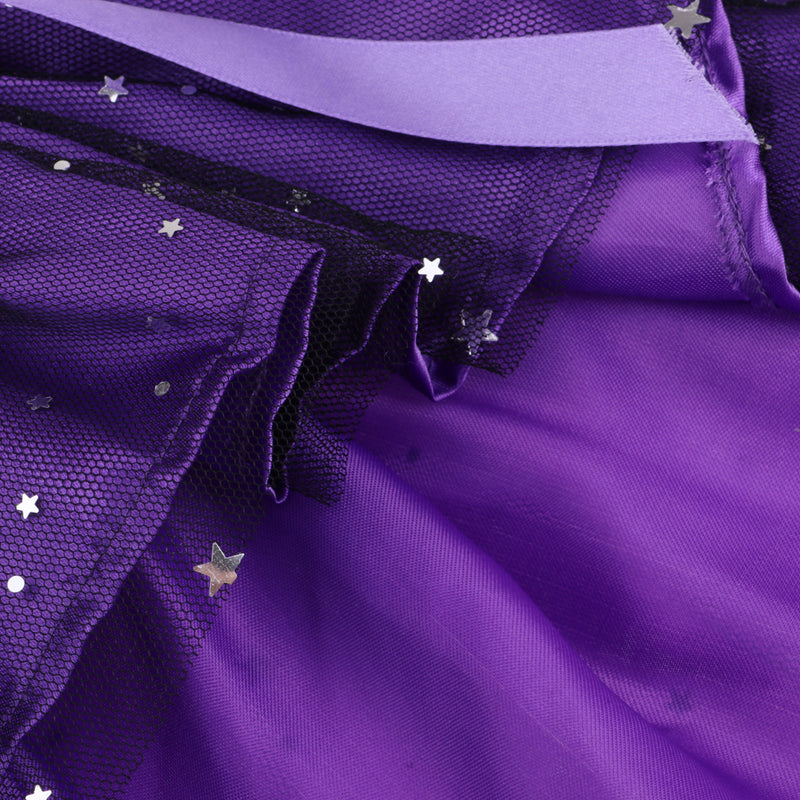 1/3 BJD Dress Purple Lolita Dress With Big Long Tail For Night Lolita Girl Doll