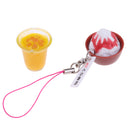 2 Pieces 1/6 Dollhouse Miniature Kitchen Decor Food Set Ice Cream & Juice