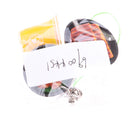 3Pcs 1/6 Dollhouse Miniature Kitchen Food Set Juice Meatball Steak Keychains