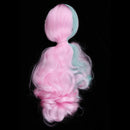 Dolls Wig Ice Cream Curly Hair with Head Scalp Shell Kit for 12inch RBL Blythe Takara Custom Accessories