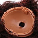 Fashion Short Explosive Curly Hair Dolls Wig Head Scalp Shell Kit for 12inch Neo Blythe Pullip Custom DIY Making