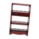 1/6 Scale Wooden Bookshelf Bookcase Action Figure Dolls Scene Accessories