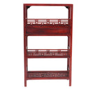 Wooden Bookshelf Bookcase Action Figure Dolls Scene Accessories