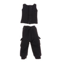 Casual Black Outfit Set Vest & Slacks Pants For Blythe Doll Clothes Accs