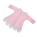 Lovely Pink Lace Dress Skirt Clothes for OB11 Obitsu11 Mini Blythe Dolls Party/ Casual Outfit
